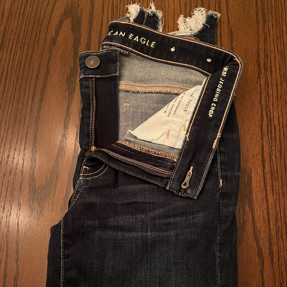 AE High Rise Jegging Crop